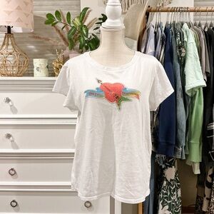 Chaser | Tom Petty & the Heartbreakers White Short Sleeve Tee size Small